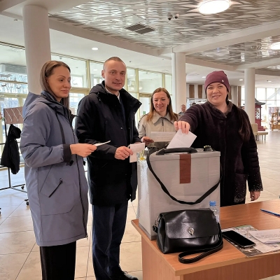 Коллектив Госохранинспекции принял участие в общественном голосовании 